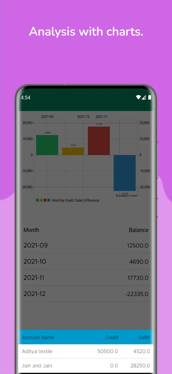 Accounts Plus - Ledger Book screenshot